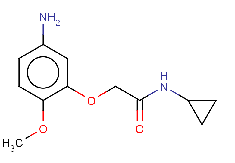 2-(5-amino-2-methoxyphenoxy)-N-cyclopropylacetamide