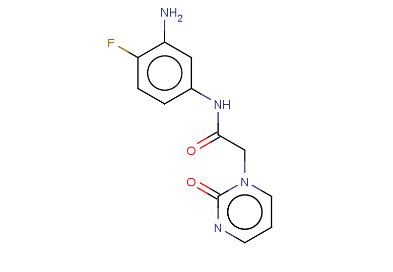 N-(3-amino-4-fluorophenyl)-2-(2-oxo-1,2-dihydropyrimidin-1-yl)acetamide