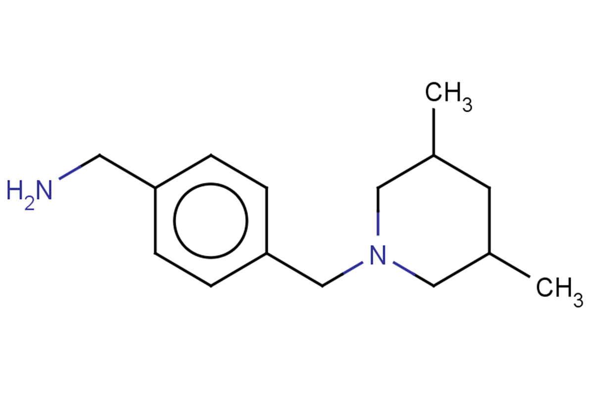 {4-[(3,5-dimethylpiperidin-1-yl)methyl]phenyl}methanamine