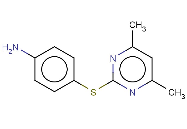 4-[(4,6-dimethylpyrimidin-2-yl)sulfanyl]aniline