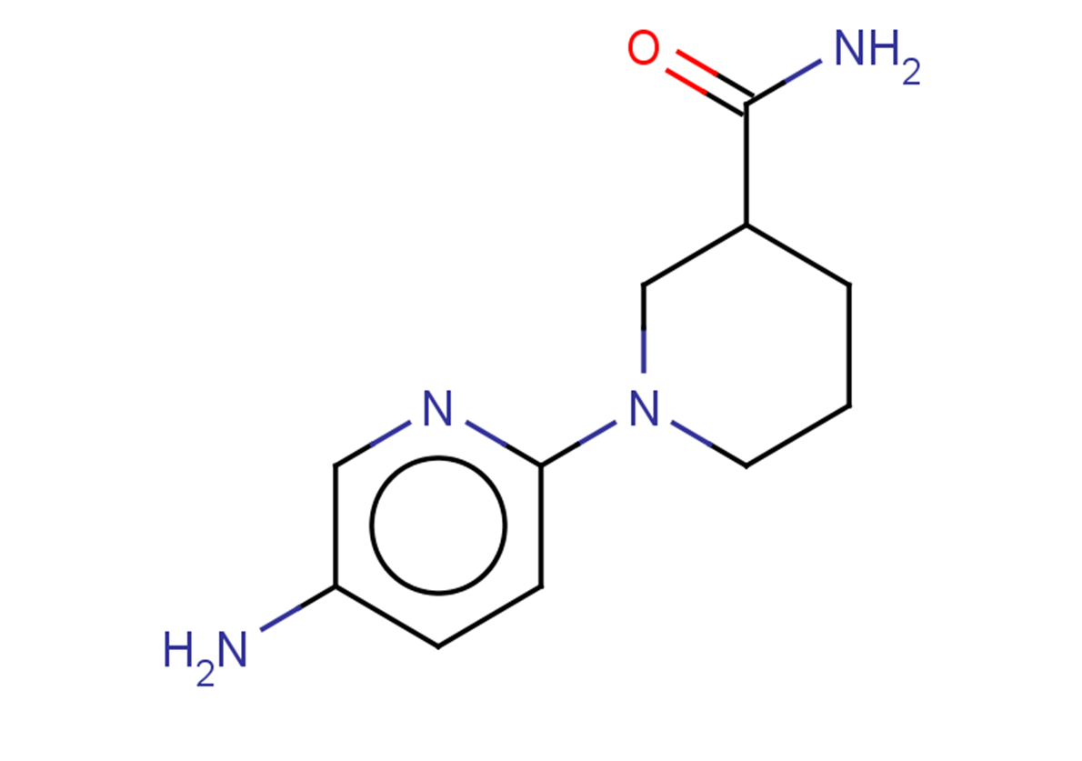 1-(5-aminopyridin-2-yl)piperidine-3-carboxamide