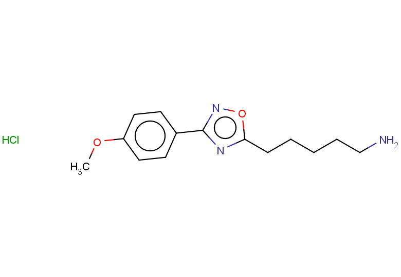 5-[3-(4-methoxyphenyl)-1,2,4-oxadiazol-5-yl]pentan-1-amine hydrochloride
