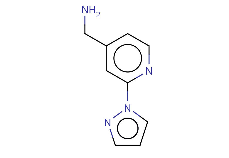 [2-(1H-pyrazol-1-yl)pyridin-4-yl]methanamine