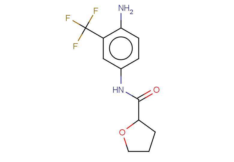 N-[4-amino-3-(trifluoromethyl)phenyl]oxolane-2-carboxamide