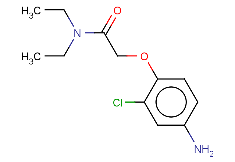 2-(4-amino-2-chlorophenoxy)-N,N-diethylacetamide