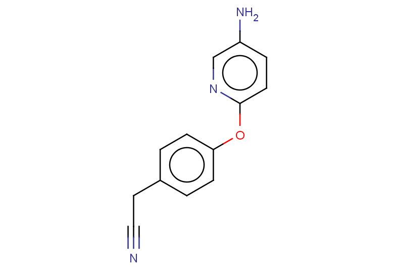 2-{4-[(5-aminopyridin-2-yl)oxy]phenyl}acetonitrile