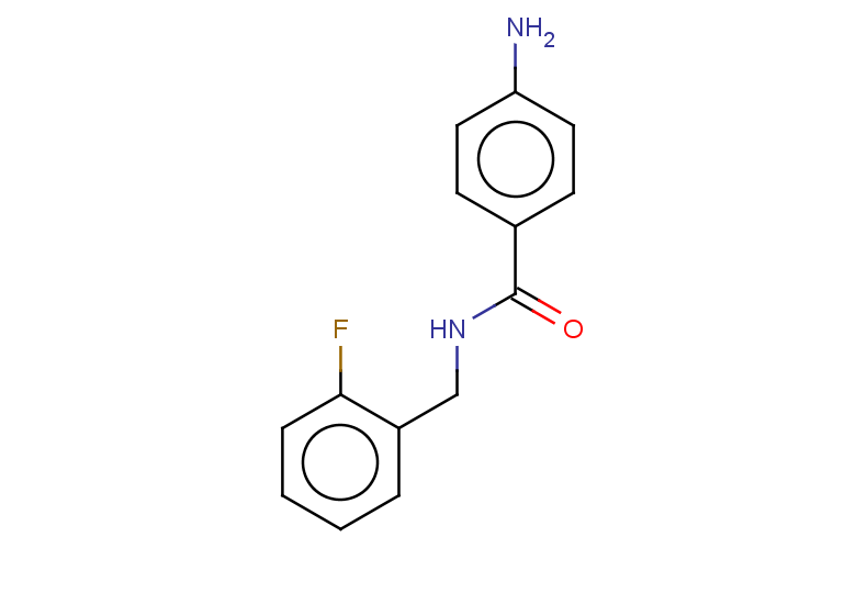 4-amino-N-[(2-fluorophenyl)methyl]benzamide