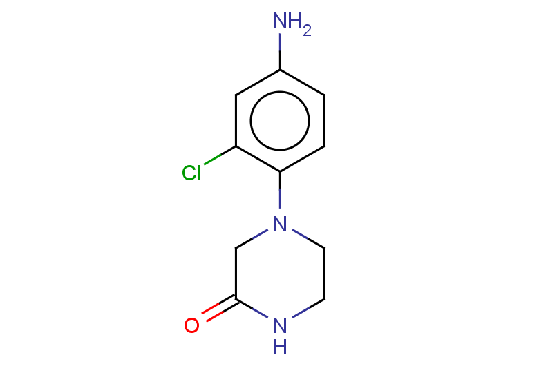 4-(4-amino-2-chlorophenyl)piperazin-2-one