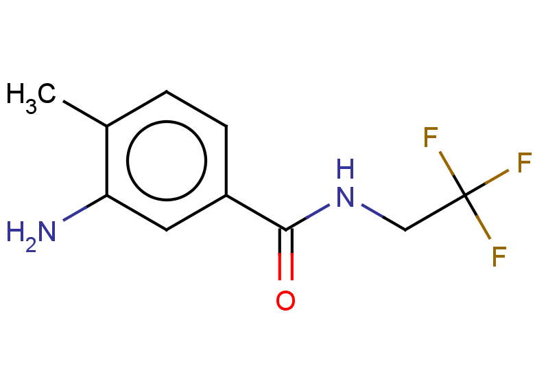 3-amino-4-methyl-N-(2,2,2-trifluoroethyl)benzamide