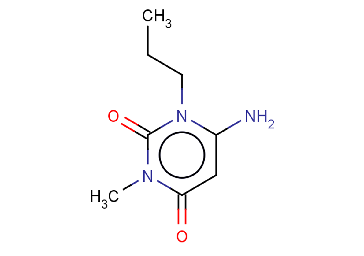 6-amino-3-methyl-1-propyl-1,2,3,4-tetrahydropyrimidine-2,4-dione