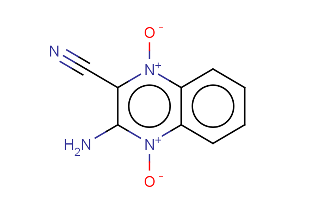 3-amino-2-cyanoquinoxaline-1,4-diium-1,4-bis(olate)