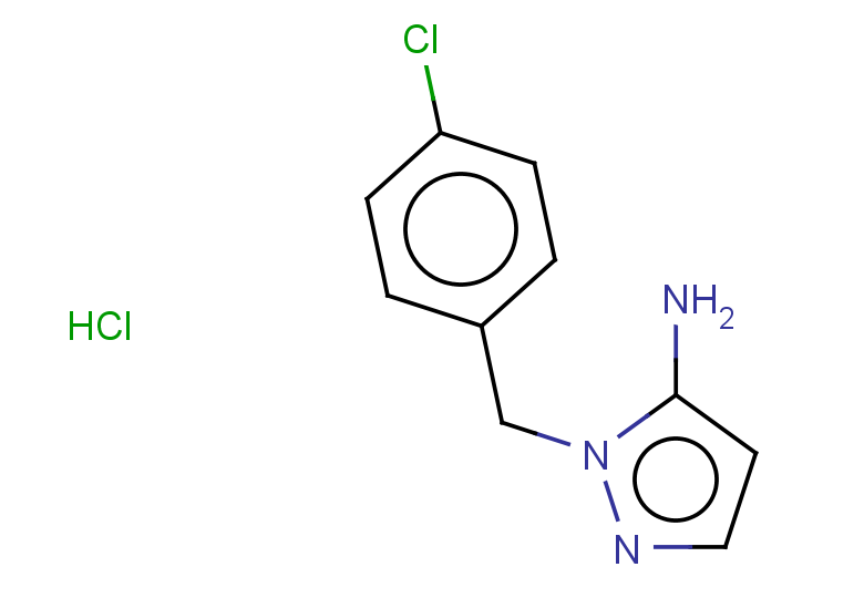 1-[(4-chlorophenyl)methyl]-1H-pyrazol-5-amine hydrochloride