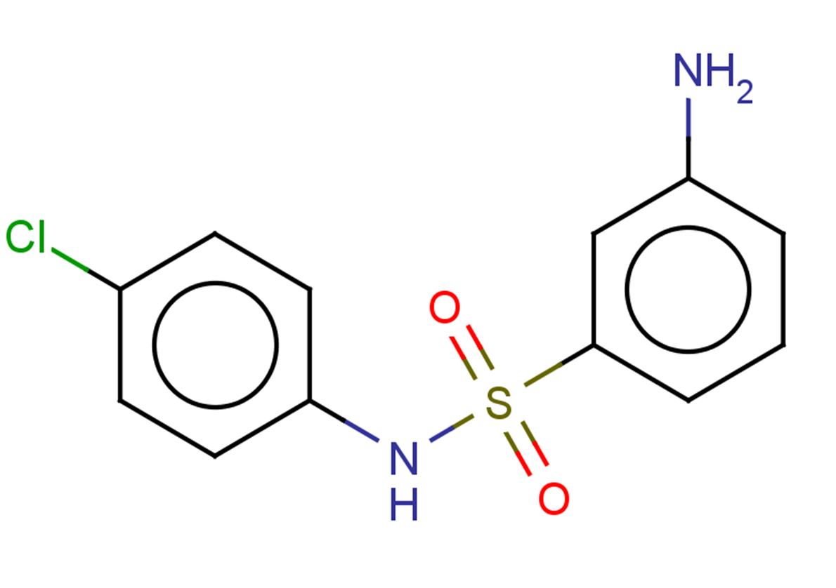 3-amino-N-(4-chlorophenyl)benzene-1-sulfonamide