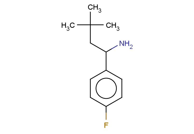 1-(4-fluorophenyl)-3,3-dimethylbutan-1-amine