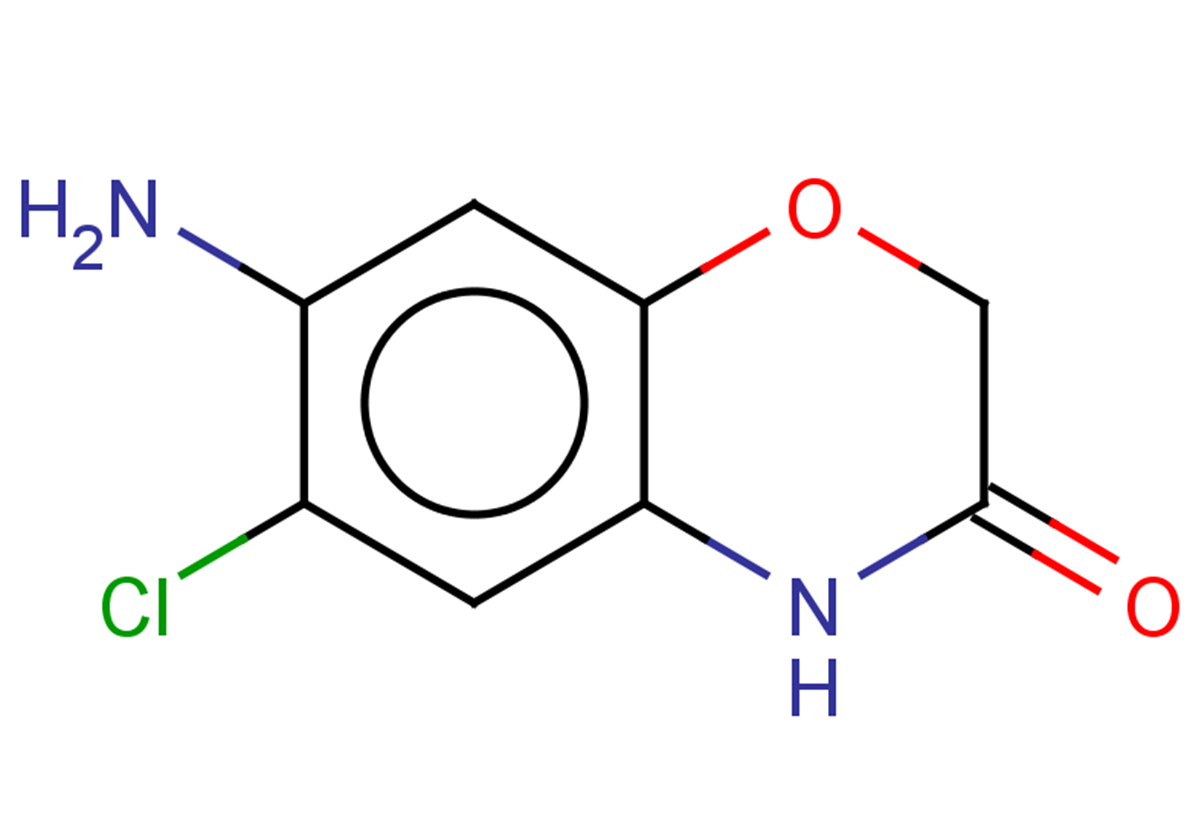 7-amino-6-chloro-3,4-dihydro-2H-1,4-benzoxazin-3-one