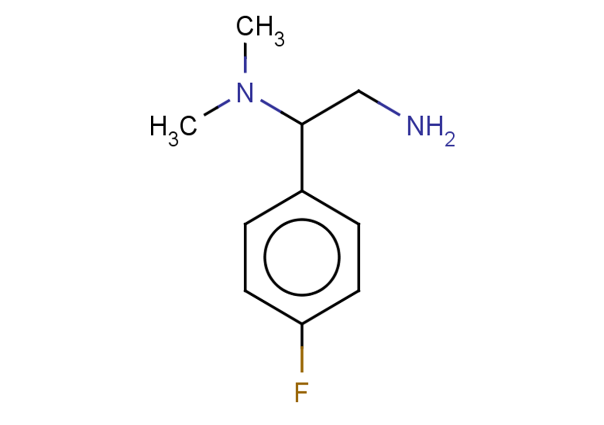 [2-amino-1-(4-fluorophenyl)ethyl]dimethylamine