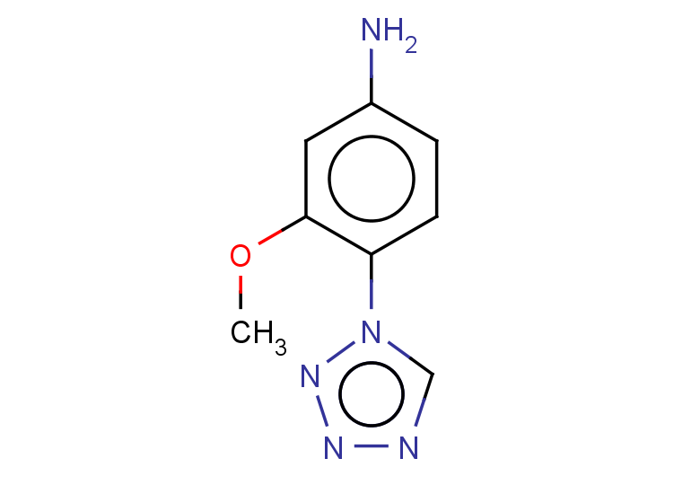 3-methoxy-4-(1H-1,2,3,4-tetrazol-1-yl)aniline