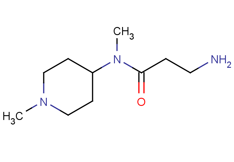 3-amino-N-methyl-N-(1-methylpiperidin-4-yl)propanamide