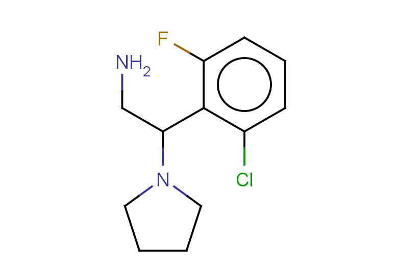 2-(2-chloro-6-fluorophenyl)-2-(pyrrolidin-1-yl)ethan-1-amine