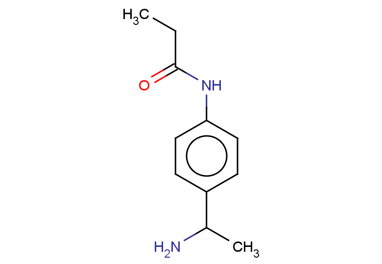 N-[4-(1-aminoethyl)phenyl]propanamide