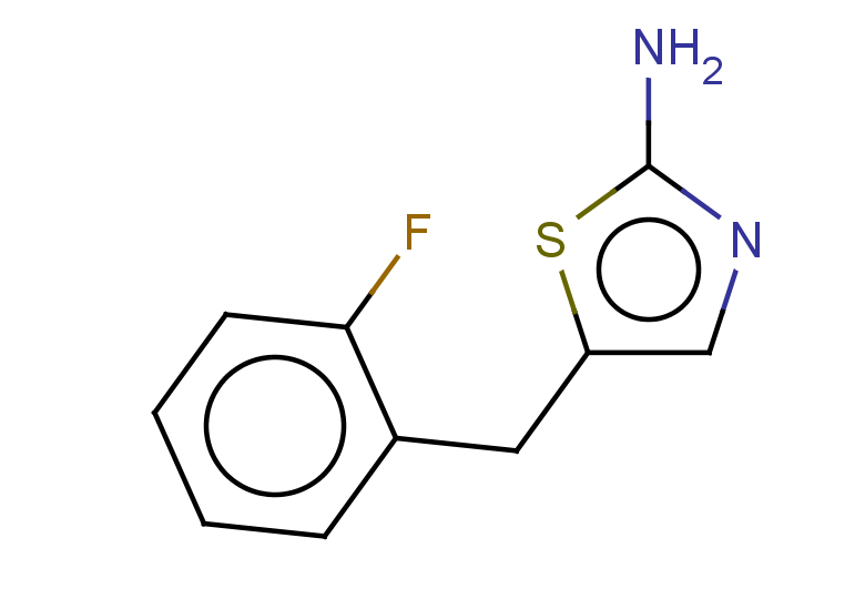5-[(2-fluorophenyl)methyl]-1,3-thiazol-2-amine