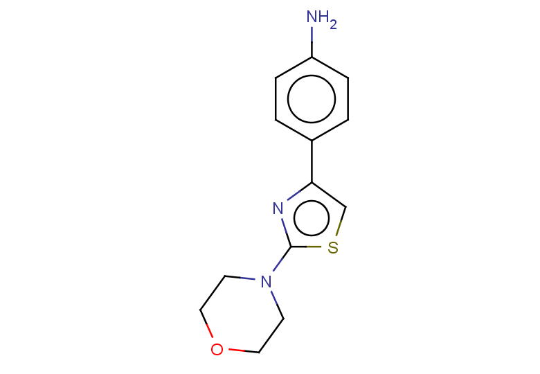 4-[2-(morpholin-4-yl)-1,3-thiazol-4-yl]aniline