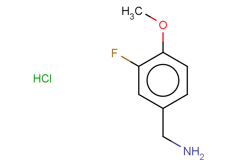 (3-fluoro-4-methoxyphenyl)methanamine hydrochloride