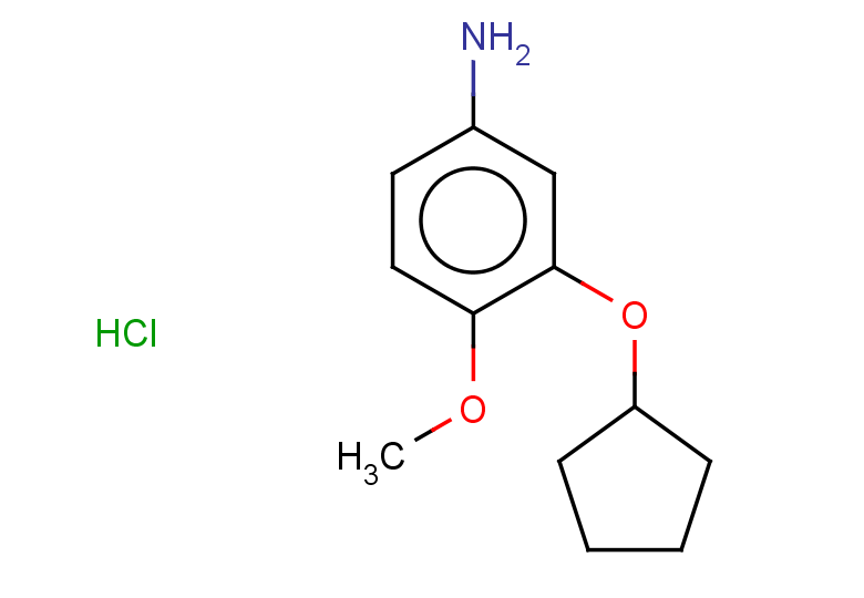 3-(cyclopentyloxy)-4-methoxyaniline hydrochloride