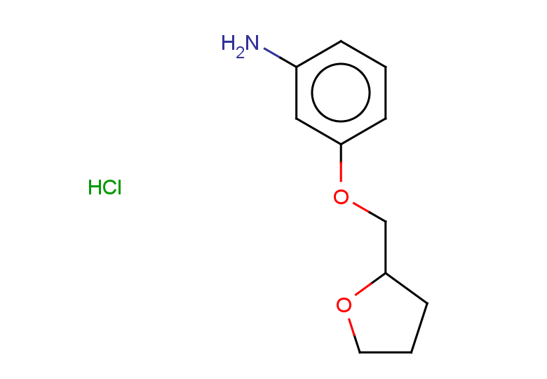 3-(oxolan-2-ylmethoxy)aniline hydrochloride