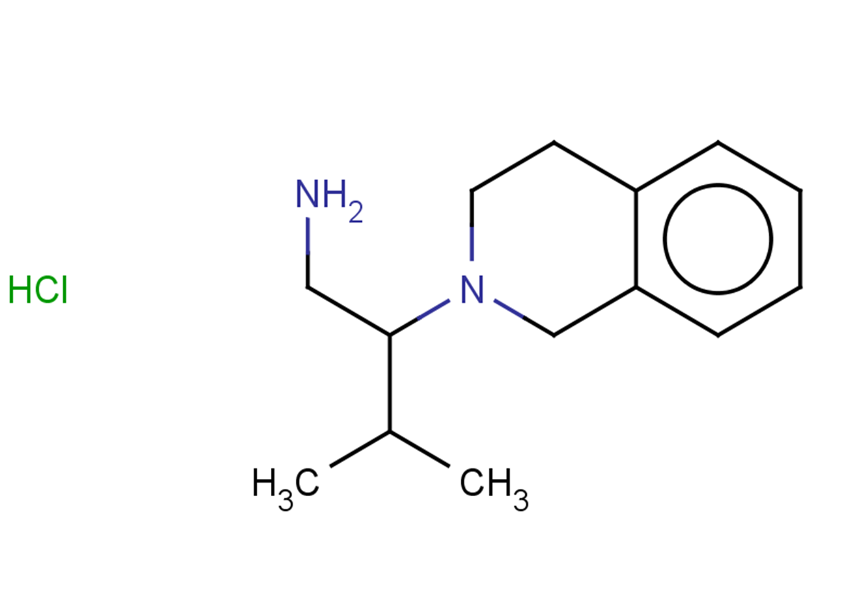 3-methyl-2-(1,2,3,4-tetrahydroisoquinolin-2-yl)butan-1-amine hydrochloride