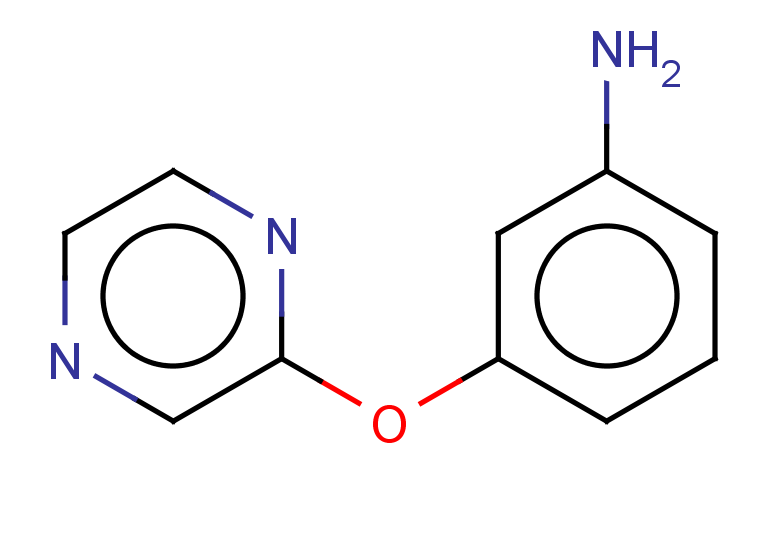 3-(pyrazin-2-yloxy)aniline