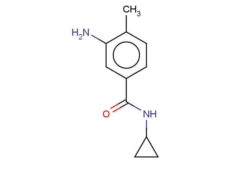 3-amino-N-cyclopropyl-4-methylbenzamide