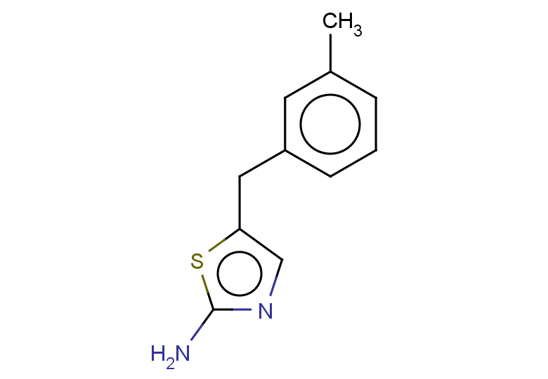 5-[(3-methylphenyl)methyl]-1,3-thiazol-2-amine
