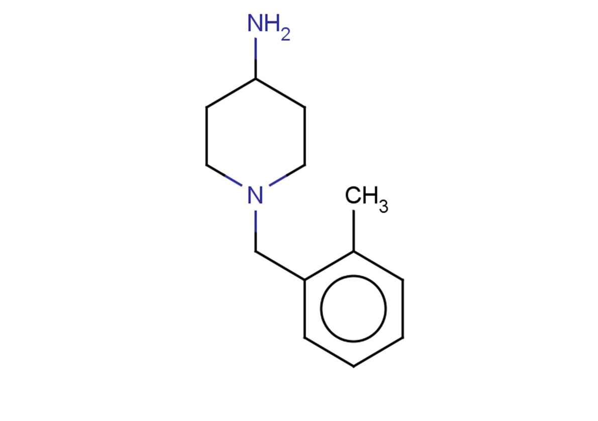 1-[(2-methylphenyl)methyl]piperidin-4-amine