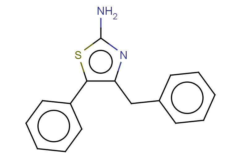 4-benzyl-5-phenyl-1,3-thiazol-2-amine