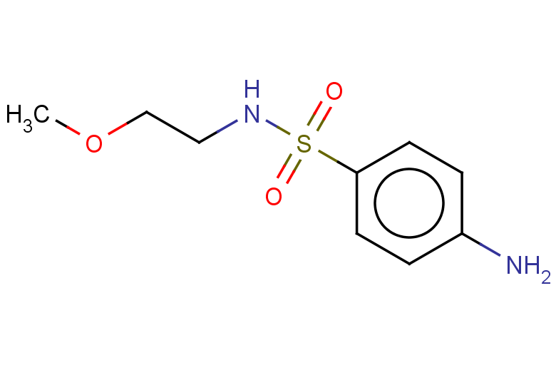 4-amino-N-(2-methoxyethyl)benzene-1-sulfonamide