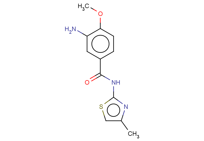 3-amino-4-methoxy-N-(4-methyl-1,3-thiazol-2-yl)benzamide