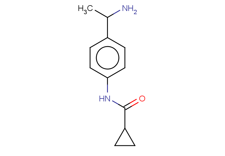 N-[4-(1-aminoethyl)phenyl]cyclopropanecarboxamide