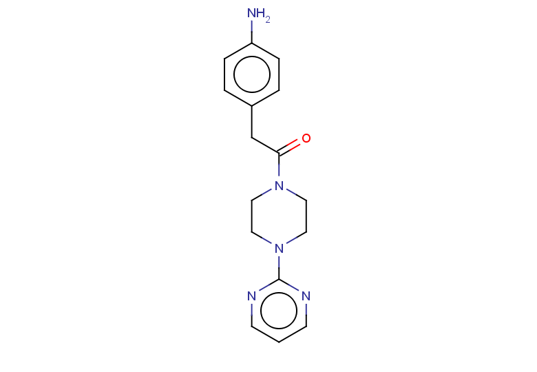 2-(4-aminophenyl)-1-[4-(pyrimidin-2-yl)piperazin-1-yl]ethan-1-one