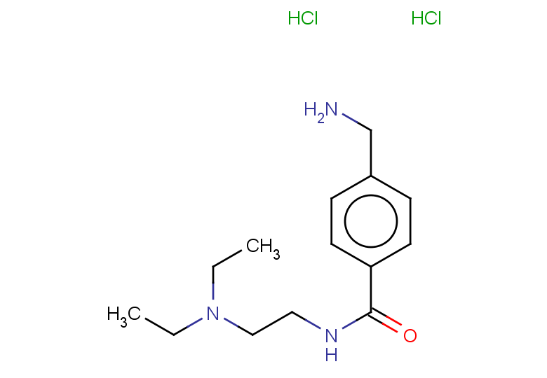 4-(aminomethyl)-N-[2-(diethylamino)ethyl]benzamide dihydrochloride