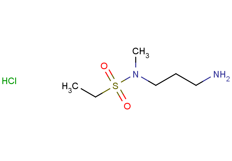 N-(3-aminopropyl)-N-methylethane-1-sulfonamide hydrochloride
