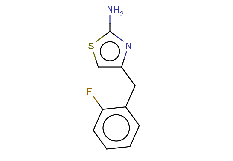 4-[(2-fluorophenyl)methyl]-1,3-thiazol-2-amine