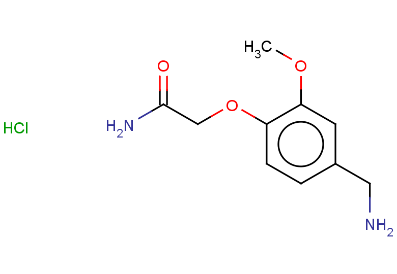 2-[4-(aminomethyl)-2-methoxyphenoxy]acetamide hydrochloride