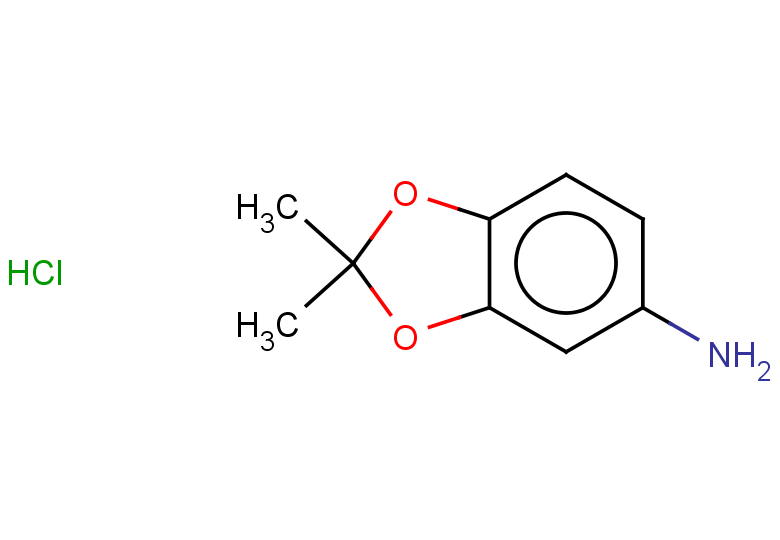 2,2-dimethyl-1,3-dioxaindan-5-amine hydrochloride