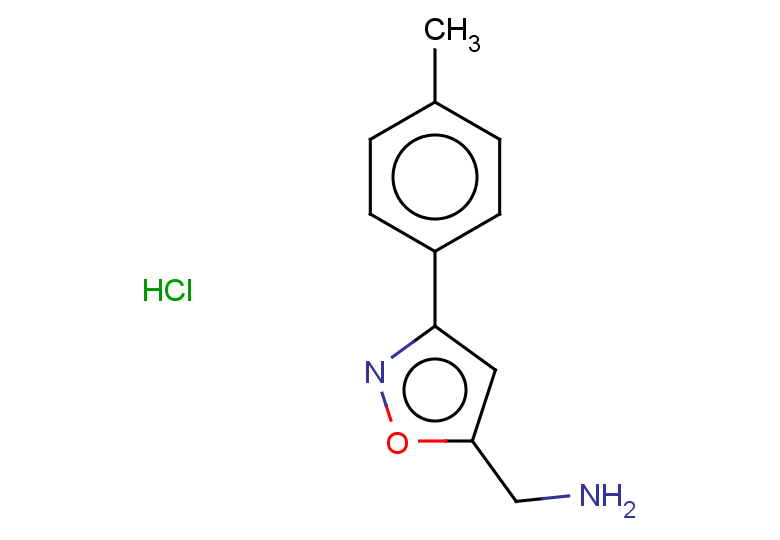 [3-(4-methylphenyl)-1,2-oxazol-5-yl]methanamine hydrochloride