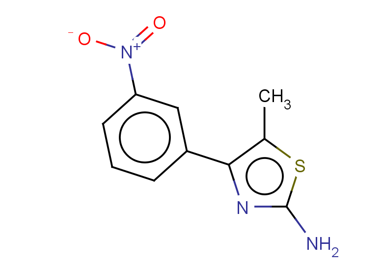 5-methyl-4-(3-nitrophenyl)-1,3-thiazol-2-amine
