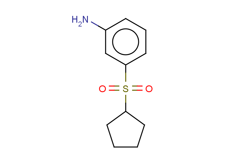 3-(cyclopentanesulfonyl)aniline