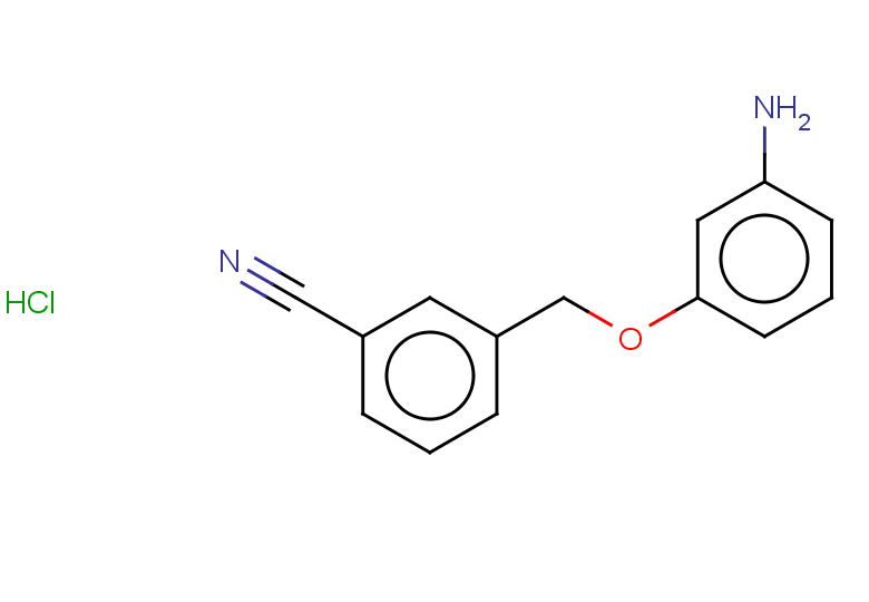 3-(3-aminophenoxymethyl)benzonitrile hydrochloride