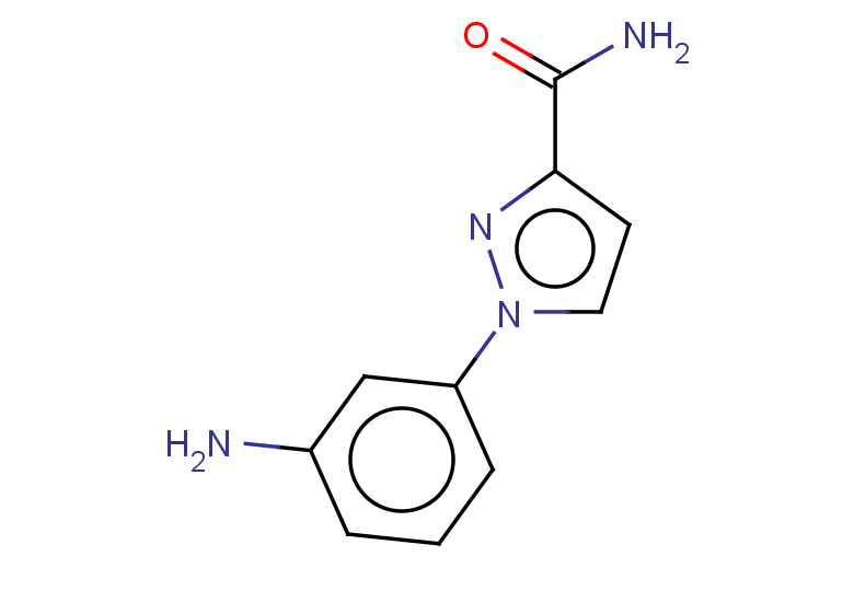 1-(3-aminophenyl)-1H-pyrazole-3-carboxamide