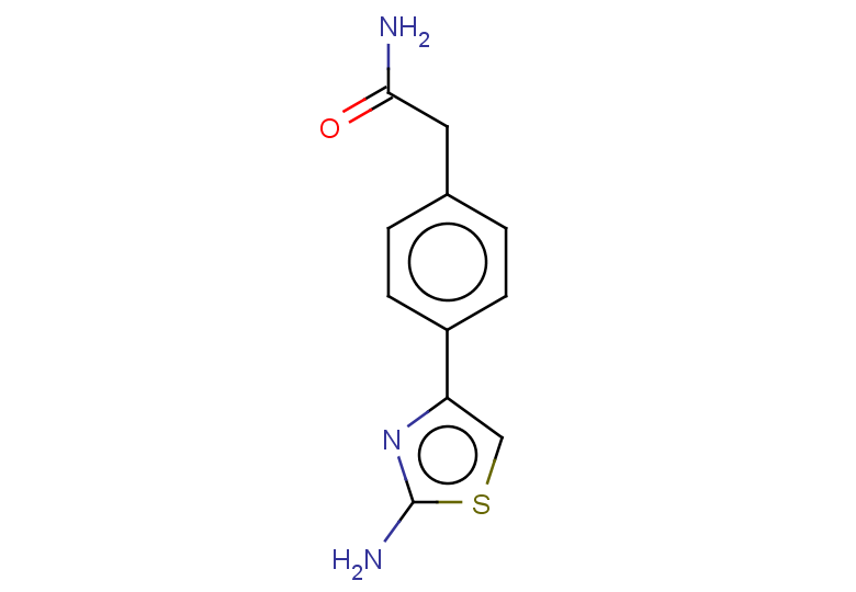 2-[4-(2-amino-1,3-thiazol-4-yl)phenyl]acetamide